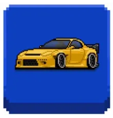 Pixel Car Race (Мод: много денег)