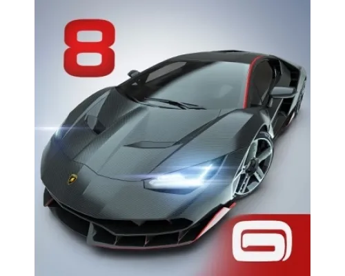 Взломанный Asphalt 8 (Мод: много денег)  полная версия на русском