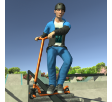 Scooter FE3D 2 Взлом (Все открыто)