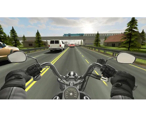 Взломанная Traffic Rider (Мод: много денег)  полная версия на русском