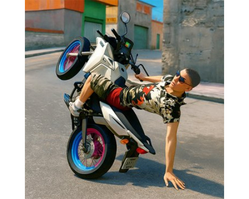 Wheelie Master: Moto Ride 3D Взлом (Много монет)  полная версия на русском